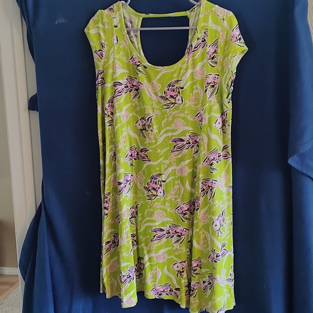 Fun fish mini dress